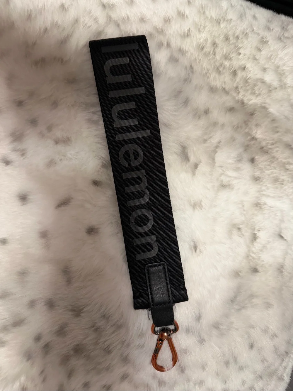 lululemon athletica Black Key/Card Holder Strap